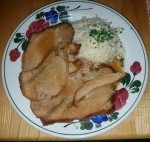 Kalbsbraten mit Reis - Jausenstation Fam Reischer - Furth an der Triesting