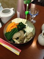 Shabu Shabu Gemüsebeilage - Nihon Bashi - Wien