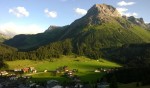 Das Omeshorn (der Hausberg der Lecher) von der Rud Alpe aus gesehen, in der ... - Rud Alpe - LECH am Arlberg