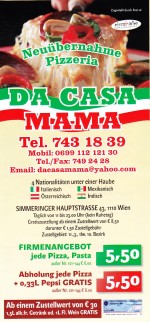 Da Casa Mama Flyer Seite 1