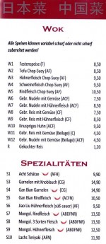 Klee Wok - Neuer Flyer-03 - Asia Restaurant Klee Wok - Wien