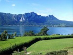 Landzeit Mondsee - Blick über den Mondsee