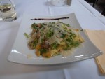 Steinpilzravioli mit Rucola und Grana - Monte Christo - Wien