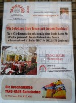 Yang Haus Vitrine Treueaktion - Yang Haus - Wien