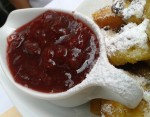 Zum Basilisken - Kaiserschmarren mit Zwetschkenröster (EUR 9,50) - Zum Basilisken - Wien