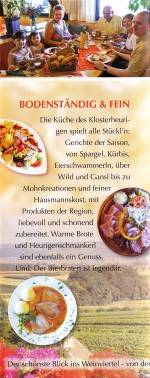 Klosterheuriger Maissau Flyer Seite 03 - Klosterheuriger Maissau - Maissau