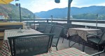 auf der Terrasse mit Blick auf die Donau - Strandcafe Spitz - Spitz an der Donau