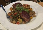 Entrecôte vom XO Rind auf Grillgemüse - Gasthaus MÖSLINGER - Wien