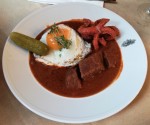 Herrengulasch in der kleinen Version, sehr gut! - Heidenkummer - Wien