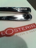 L'Osteria 1100 Hbhf - Tischeindeckung - L'Osteria - Wien