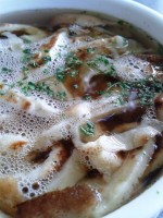 Zu den 3 Linden - Frittatensuppe (EUR 2,90) - Zu den 3 Linden - Wien