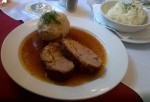 Schweinsbraten mit Knödl und Kraut, KÖSTLICH! - Winklers zum Posthorn - Wien