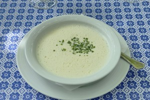 Loibnerhof - Spargelschaumsuppe - geht besser nicht mehr - drinnen noch ... - Loibnerhof - Dürnstein