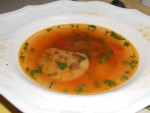 Rindsuppe mit Käse-Speck-Knödel - Illmitzer - Illmitz