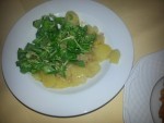 Erdäpfel Vogerl Salat - Landgasthof "Zum schwarzen Adler" - Altenmarkt / Triesting