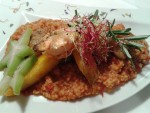 Gourmetlounge - 3.Gang-Gebratener Seeteufel mit Mango, Limette und Chili an ... - Gourmetlounge - Wien