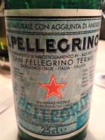 Don Alfredo - Hier gibt es Pellegrino (EUR 2,30 / 0,25l) - Ristorante Don Alfredo - Wien