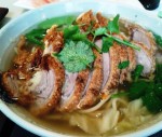 Mishi - Nudelsuppe mit knuspriger Ente (€ 9,50 - 'NS5') - Mishi Asia Restaurant - Wien