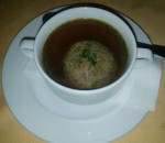 Leberknödelsuppe - Gasthof-Pension "Zur Bruthenne" - Furth/Triesting