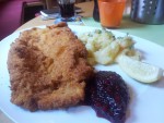 Wiener Schnitzel (Schwein). - Gasthof Neue Post - Mondsee