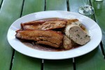 Glacis Beisl - Kümmelbraten - genial - wenig Fett und perfektes Krusterl - Glacis Beisl - Wien