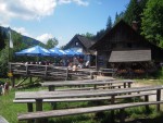 Aussenbereich / Terrasse - Almgasthaus Guter Hirte - Mixnitz