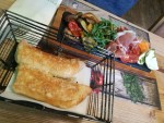 Anti Pasti teller mit knofibrot - Ristorante Pizzeria Spessore - Korneuburg