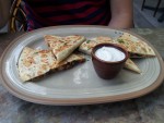 Quesadilla vom Mittagsmenü - Santos Mexican Grill & Bar Wieden - Wien