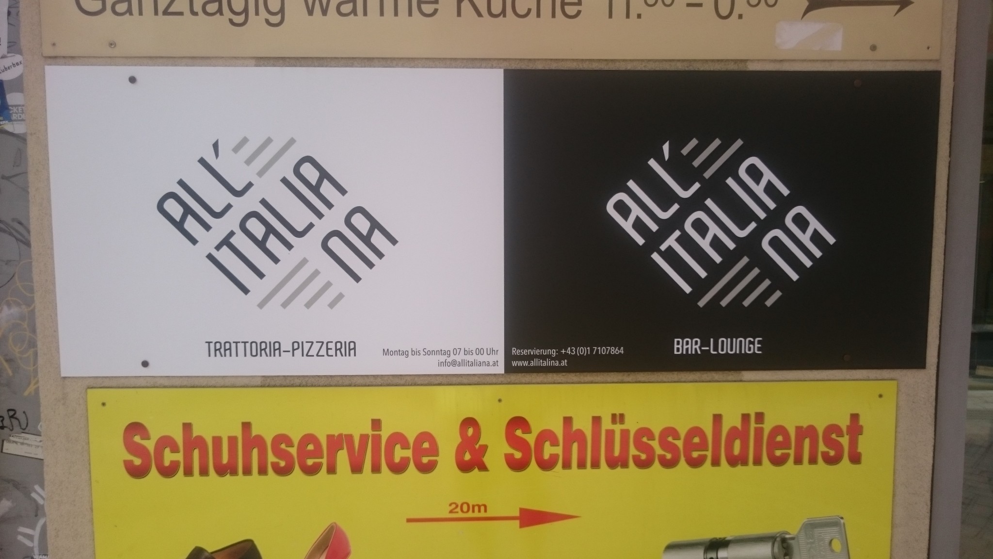 Logo neu - All'Italiana - Wien