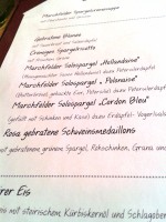 Zum schwarzen Adler - Auszug aus der Speisekarte - Gasthaus-Brauerei Zum Schwarzen Adler - Wien