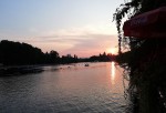 Im Land der untergehenden Sonne..... :-) - Strandgasthaus Birner - Wien