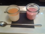 Panna Cotta mit Ribiselschaum - Lokal Müller - Graz