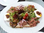 Vorspeisen-Variation: Beef Tartar auf Toast, Ochsenmaulsalat, Sulz und ... - Prinz Ferdinand - Wien