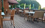 Seitlich auf der Terrasse..... - Landgasthaus - Scheiblingstein - Klosterneuburg