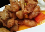 Asia-Restaurant WOW - Knuspriges Huhn in Mangosauce (€ 9,80 - Menü T3 - WOW - Wien