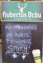 Woody's Waldheuriger - Werbung für Sturm - Woody's Waldheuriger - Bisamberg