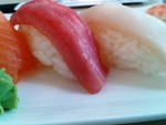 Mishi - Sushi Set Mini (EUR 2,80 - 4x Sushi & 3x Maki) - Mishi Asia Restaurant - Wien