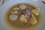 Hendleinmachsuppe mit Bröselknödel - Birkenstub'n - Gamlitz