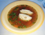 Speckgriesnockerlsuppe - Presshaus - ILLMITZ