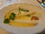 1. Gang Weisser Spargel in Zitronenbutter - Waldgasthof Schimanszky - BERNDORF