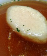 Zu den 3 Linden - Grießnockerlsuppe (EUR 2,90) - Zu den 3 Linden - Wien