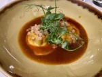 Ochsenschlepp-Ravioli mit Lardo in Rotweinsauce - Zur Goldenen Kugel - Wien