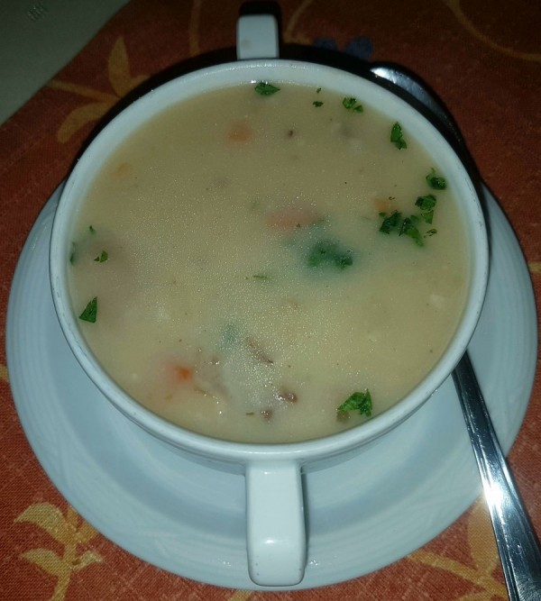 Steirische Klachlsuppe - Restaurant Schwabl - Wien