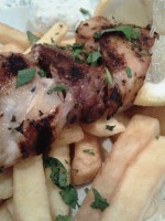 Sokrates - Mix-Souvlaki (EUR 11,60 - Huhn, Lamm und Schwein) - Sokrates - Wien