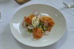 Jamek - Spargelsalat mit Lachs und Spargeleis - erfrischend - Jamek - Joching in der Wachau