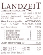 Landzeit Autobahn-Restaurant Kemmelbach