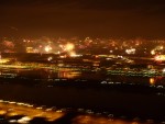 Feuerwerk zu Silvester 2011 - Donauturm Restaurant - Wien