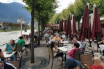 Zauner Esplanade - Die belebte Esplanade an der Traun - Zauner Esplanade - Bad Ischl