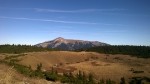 Der Blick auf den Schneeberg, grandios