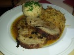 Schweinsbraten - Landgasthof "Zum schwarzen Adler" - Altenmarkt / Triesting